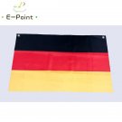 No.5 96cm*64cm size European Flag of Germany Top Rings Polyester flag