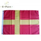 Sweden Skane Cross Flag Scania 3*5ft (90cm*150cm) Polyester flags Festive