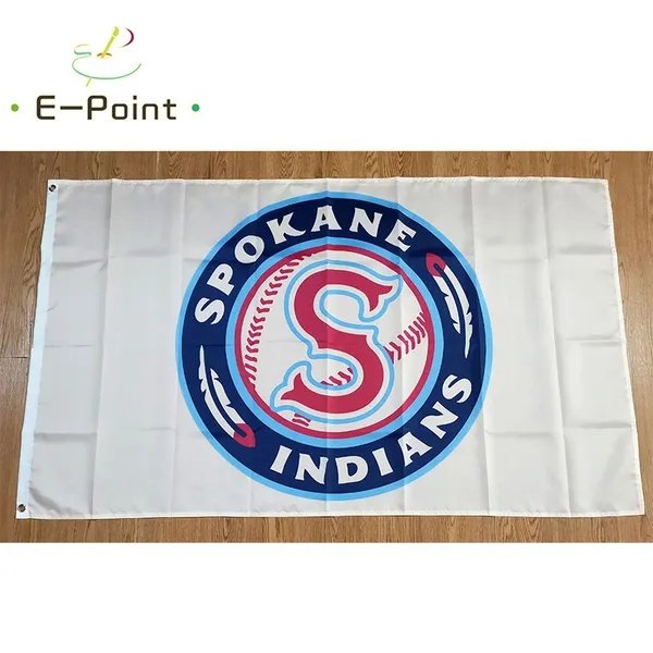MiLB Spokane Indians Flag 3*5ft (90cm*150cm) Polyester