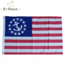 Yacht Ensign New Sail Boat Nautical Flag 3*5ft (90cm*150cm) Polyester flag