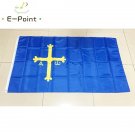 Flag of Spain Provincial of Asturias 3*5ft (90cm*150cm) Polyester flag Festive