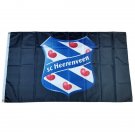Flag of Netherlands Football Club SC Heerenveen Black 3*5ft (90cm*150cm) Polyester flags