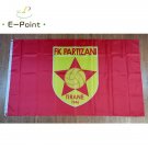 Flag of Albania FK Partizani Tirana 3*5ft (90cm*150cm) Polyester flags Banner
