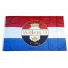 Flag of Netherlands Football Club Willem II Tilburg 3*5ft (90cm*150cm) Polyester flags