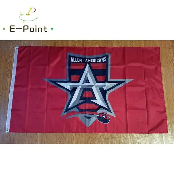 ECHL Allen Americans Flag 3*5ft (90cm*150cm) Polyester flag
