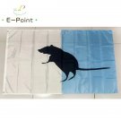 Italy S.S. Lazio Style Mouse Flag 3*5ft (90cm*150cm) Polyester Serie A flag