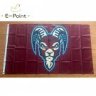 ECHL New Mexico Goatheads Flag 3x5ft 90cmx150cm Polyester ECHL New Mexico Goatheads Flag 3x5ft 90cmx150cm Polyester
