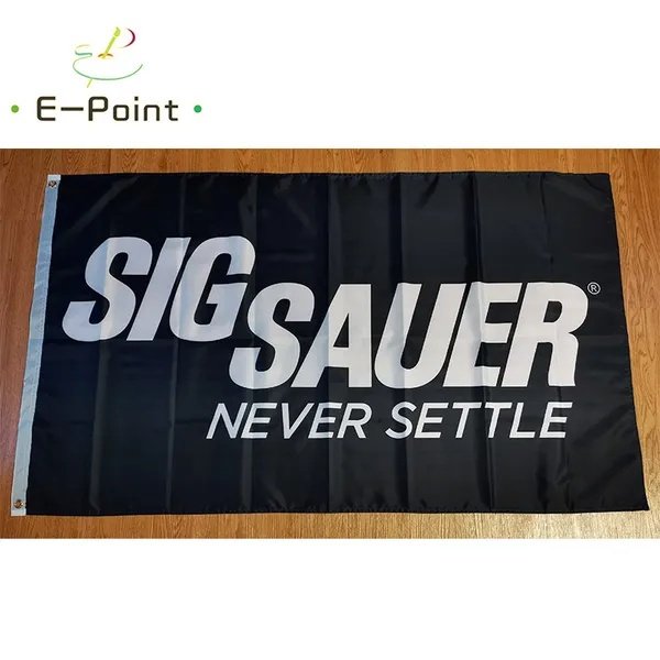 Sig Sauer Gun Flag 3ft*5ft (90*150cm) Size Christmas Decorations