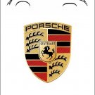 Porsche 356 Pre - A - Speedster - Porsche Flag White Vertical 3X5 Ft Polyester B
