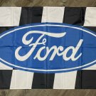 Ford Racing Shelby Cobra SVT Special Vehicle Team Performance Flag 3x5ft Banner Ford Racing Shelby Cobra SVT Special Vehicle Team Performance Flag 3x5ft Banner