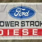 Ford Power Stroke Diesel Flag 3x5 ft White Banner Muscle Truck Man-Cave Garage Ford Power Stroke Diesel Flag 3x5 ft White Banner Muscle Truck Man-Cave Garage