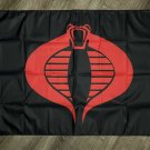 G.I. Joe Cobra Flag 3x5 ft Black Red Banner Man-Cave Garage Collectible Toy New G.I. Joe Cobra Flag 3x5 ft Black Red Banner Man-Cave Garage Collectible Toy New