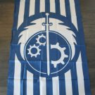 California Republic Fallout Flag Banner Brotherhood of Steel State Blue 3x5ft