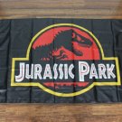 Jurassic Park Banner Flag 3x5ft Movie Film Dinosaur Logo Man Cave