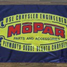 Mopar Banner Flag Racing Retro Vintage Logo Dodge Motorsports Auto Car Parts New