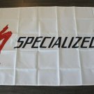 Specialized Banner Flag Bike Racing Cycling Shop Store Man Cave 3x5ft White New