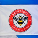 Brentford Football Club Flag White 3x5ft Polyester Banner