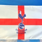 Tottenham Hotspur Football Club Flag 3x5ft Polyester Banner Red White