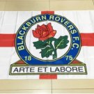 Blackburn Rovers Football Club Flag White 3x5ft Polyester Banner