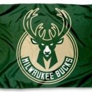 Milwaukee Bucks Club US Flag 3X5Ft Polyester Banner USA Digital Print