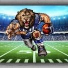 Custom Flag Football Team Memorable Flag 2x8ft 60x240cm Lions Mascot Custom Flag Football Team Memorable Flag 2x8ft 60x240cm Lions Mascot