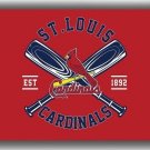 Louis Baseball Team Souvenir Flag 90x150cm 3x5ft Cardinals Bat Louis Baseball Team Souvenir Flag 90x150cm 3x5ft Cardinals Bat