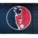 Flag of Netherlands Football Club Helmond Sport Black 3*5ft (90cm*150cm) Polyest