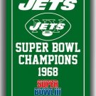 Custom Football Team Memorable Flag 90x150cm 3x5ft Jets Champions