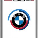 BMW 50 Jahre bmw M Power Indoor Outdoor Banner Flag 3x5ft 90x150cm