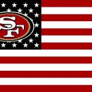 Custom Flag Football Team Souvenir Flag 90x150cm 3x5ft 49ers Home Decor Banner