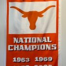 Texas National Championship Banner Flag Wall Art Texas National Championship Banner Flag Wall Art