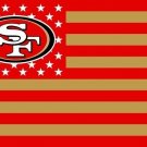 Custom Flag Football Team Souvenir Flag 90x150cm 3x5ft 49ers Fans Best Banner