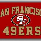 Custom Flag Football Team Souvenir Flag 90x150cm 3x5ft 49ers Fans Good Banner
