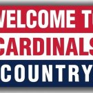 Louis Baseball Team Souvenir Flag 90x150cm 3x5ft Welcom To Cardinals Country