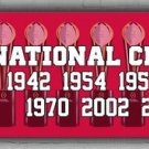 Football Team Memorable Banner 2x8ft 60x240cm Buckeyes Champions Good Banner