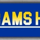 Custom Flag Football Team Memorable Flag 2x8ft 60x240cm Rams House
