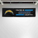 For Los Angeles Chargers Football Fans 2x8ft Flag You Are In Country Gift Banner For Los Angeles Chargers Football Fans 2x8ft Flag You Are In Country Gift Banner