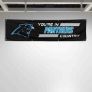For Carolina Panthers Football Fans 2x8 ft Flag You Are In Country Gift Banner For Carolina Panthers Football Fans 2x8 ft Flag You Are In Country Gift Banner