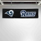 For Los Angeles Rams Football Fans 2x8 ft Flag Gift Man Cave Banner