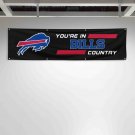 Buffalo Bills 2x8 ft Flag You Are In Country Football Gift Banner Buffalo Bills 2x8 ft Flag You Are In Country Football Gift Banner