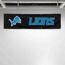 For Detroit Lions Football Fans 2x8 ft Flag Gift Man Cave Banner For Detroit Lions Football Fans 2x8 ft Flag Gift Man Cave Banner