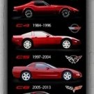 Chevrolet Corvette generation Home Decor Evolution 2x8ft 60x240cm