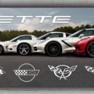 Chevrolet Corvette generation Wall Decor Indoor Outdoor Banner 2x8ft 60x240cm Chevrolet Corvette generation Wall Decor Indoor Outdoor Banner 2x8ft 60x240cm