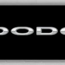 Dodge Black Banner Wall Decor Indoor Outdoor Banner 2x8ft 60x240cm