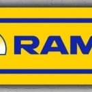 Custom Flag Football Team Memorable Flag 2x8ft 60x240cm Rams Fan