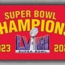 Football Team Champions Custom Flag 2x8ft 60x240cm Chiefs Memorable