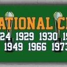 Notre Dame Football Team Memorable Banner 2x8ft 60x240c Fighting Irish Champions