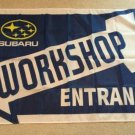 Subaru Workshop Entrance Flag 3X5 Ft Polyester Banner USA 90x150cm Subaru Workshop Entrance Flag 3X5 Ft Polyester Banner USA 90x150cm