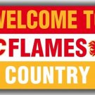 Calgary Hockey Team Memorable Flag 3x5ft 90x150cm Flames Welcome Calgary Hockey Team Memorable Flag 3x5ft 90x150cm Flames Welcome