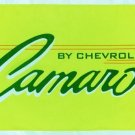 Chevrolet Camaro Yellow Flag 3X5 Ft Polyester Banner USA 90x150cm